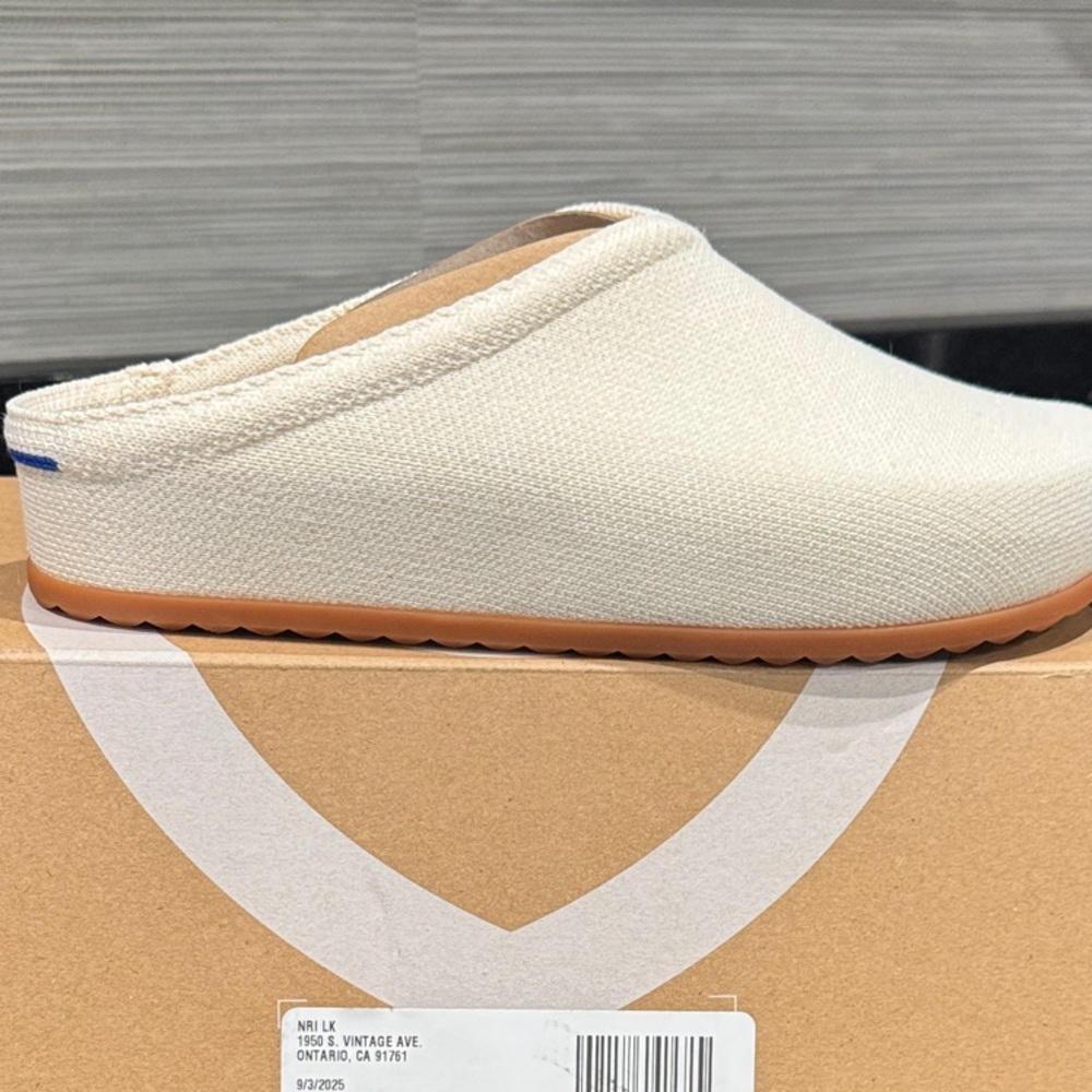 Rothy's Ivory Slip-On Shoes